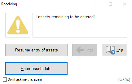 Assets - add later